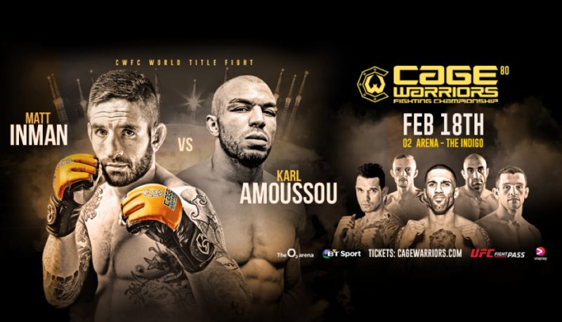 cage warriors london february 2017