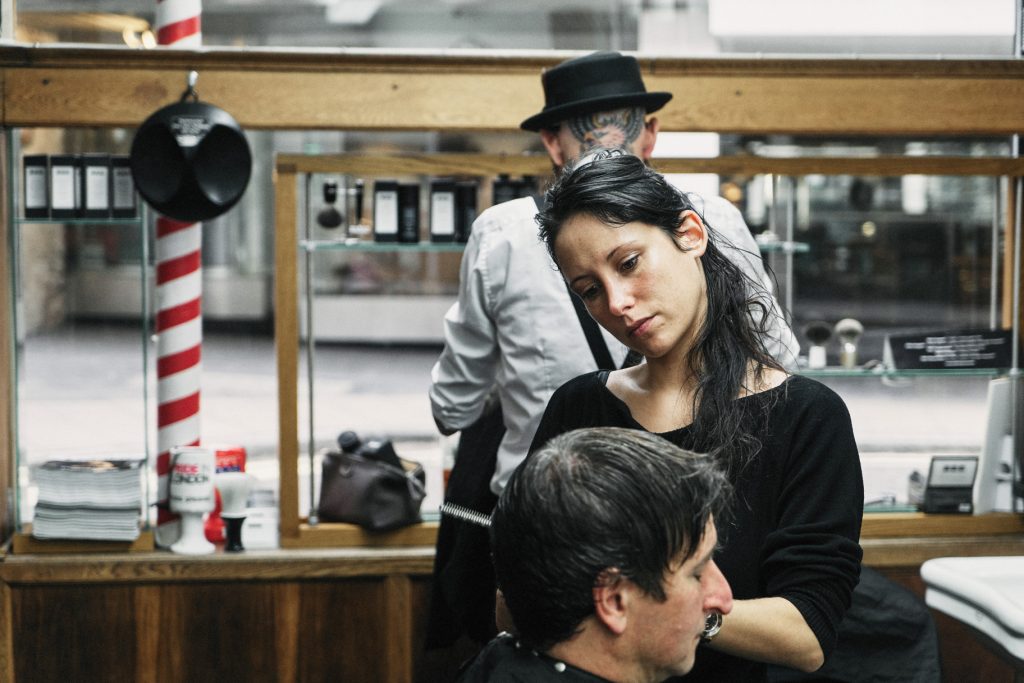 Barbers in Covent Garden