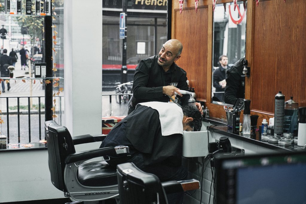 Elias at Pall Mall Barbers Fitzrovia