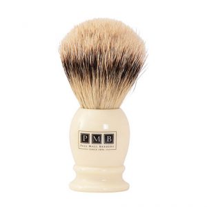 The Mayfair Shaving Brush Ivory Resin - Pall Mall Barbers Products