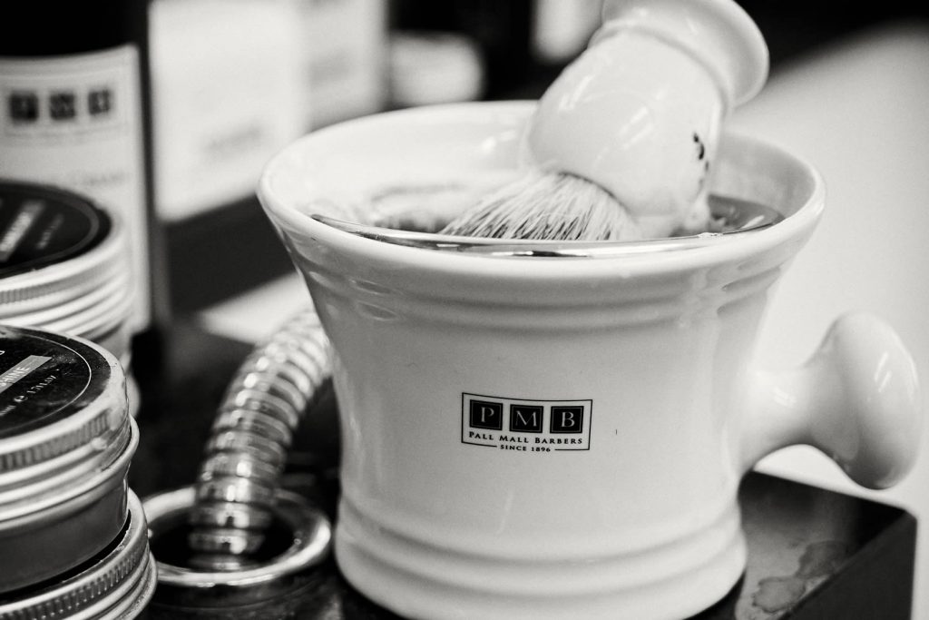 luxury wet shaving London - sensitive skin