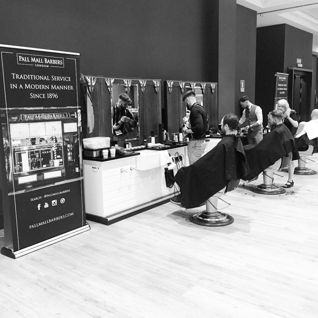 Our pop-up barbers at World Retail Congress 2018
