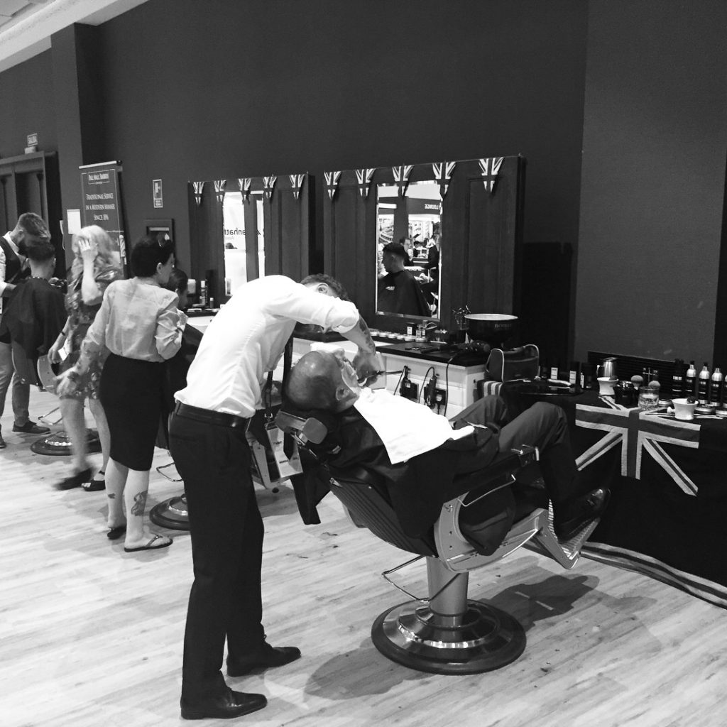 The team hard at work at World Retail Congress 2018